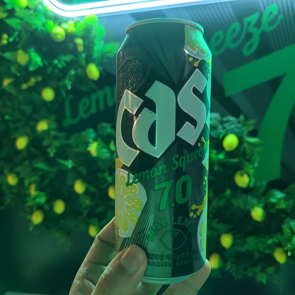 카스 레몬 스퀴즈 7.0 팝업스토어 성수